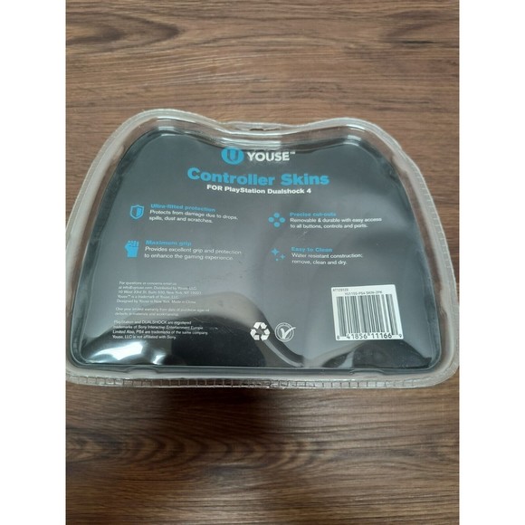 UYouse controller Skins for PS4 controllers.Ultra-Fitted protection maximum grip - Picture 5 of 8